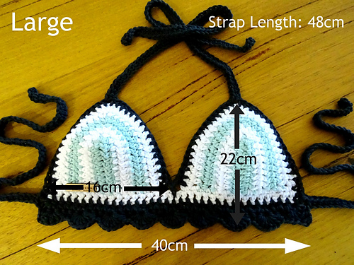 Ravelry Bikini Top Halter Neck Pattern By Rhinestone Mumma