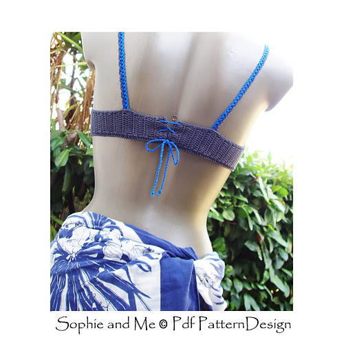 Ravelry Lido Bikini Top Or Bra Pattern By Sophie And Me Ingunn Santini