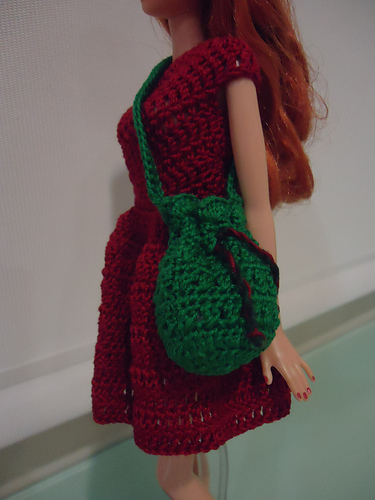 Ravelry Barbie Bikini Drawstring Bag Pattern By Dez Alyxander