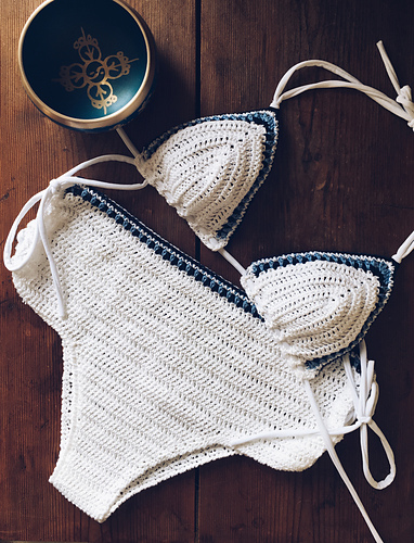 Ravelry High Waist Bikini Santorini Pattern By Knotting Hill