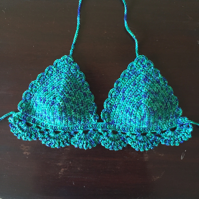 Ravelry LaexisCrochet S Yet Another Scalloped Bikini Top