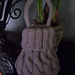 Cabled Lantern Bag pattern