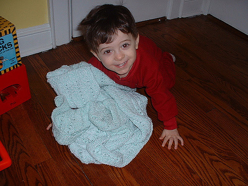 Snow Baby Blanket