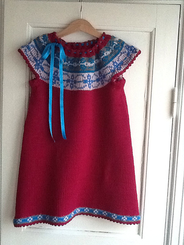 Bower Birds by Machine - A Yoked Dress for Girls