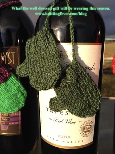 Mini Wine Bottle Mittens photo 2