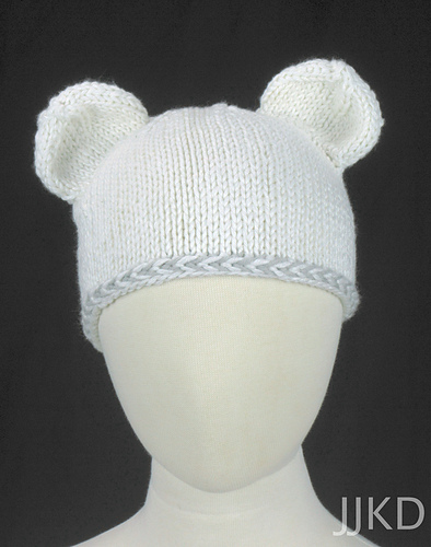 Minty Polar Bear Hat and Mittens