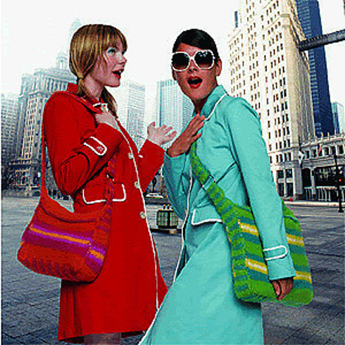 Candy Stripers Laptop Bag