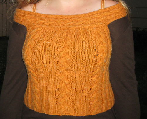 # 13 Top with Cable Ribs