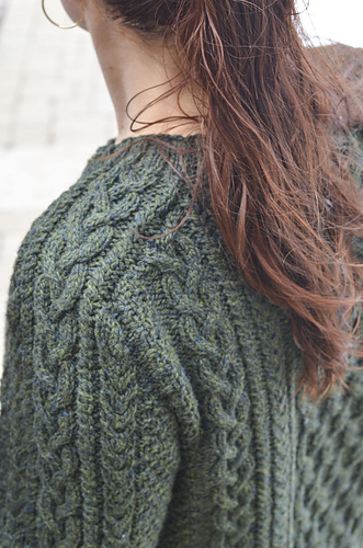 Started knitting about a year ago and just finished my second sweater ...