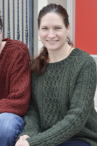 Started knitting about a year ago and just finished my second sweater ...