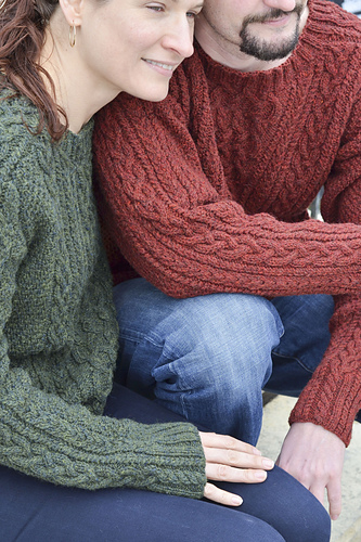 Started knitting about a year ago and just finished my second sweater ...
