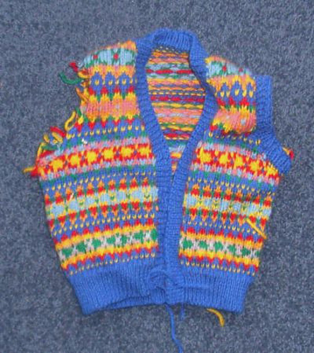 Fair Isle Waistcoat