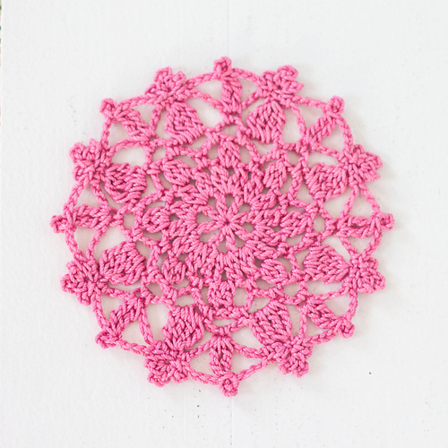 Pink Coaster Motif
