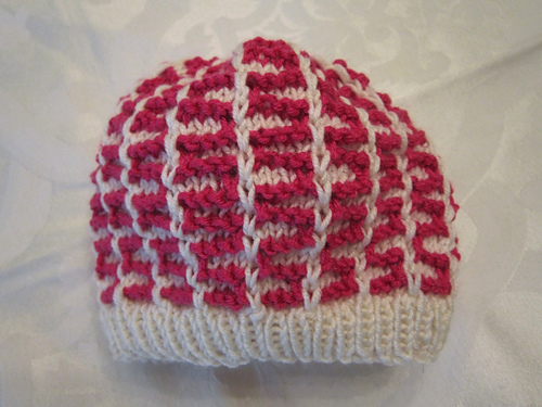 Easy Mosaic Baby Cap