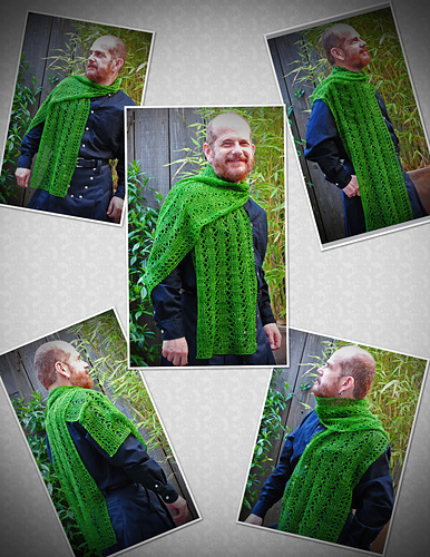 “Nerites” a Lace Scarf