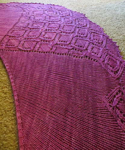 Knot Garden Shawl