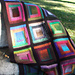 Paintbox Log Cabin Blanket pattern