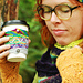 Woods Adventure Coffee Cup Sleeve pattern 