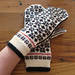 Black & White & Red All Over Mittens photo 3