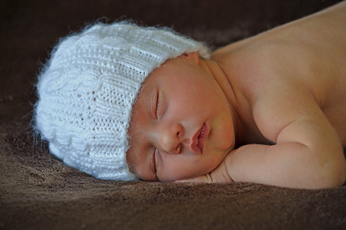 Baby Cable Hat