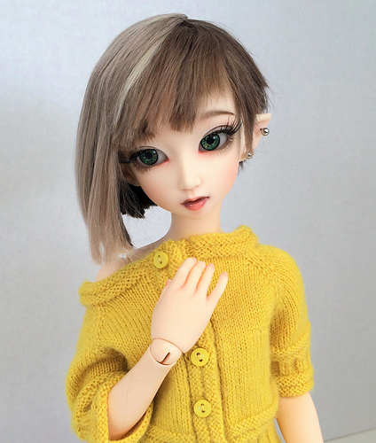 DWD #5: Ribbed Cardigan with Short Sleeves
