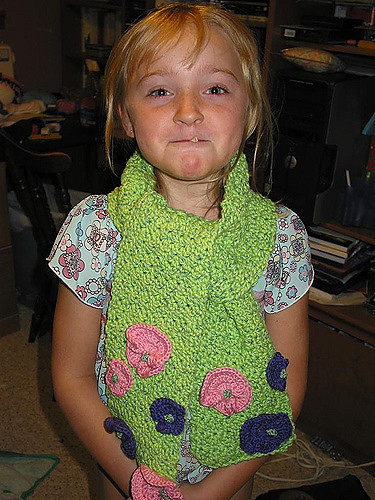 Flower Garden Scarf