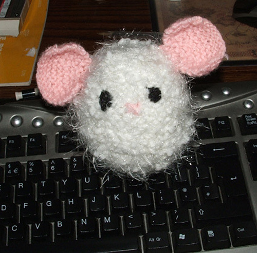 Knitted chinchilla