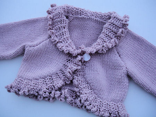 Frilly Cardigan
