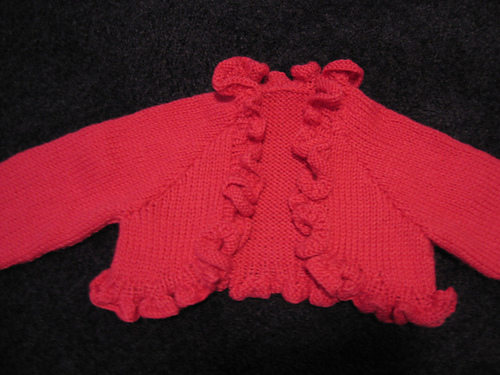 Ruffle-edged Bolero