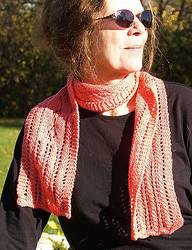 Simple Lace Scarf