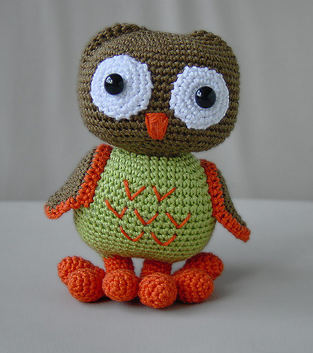 Amigurumi Mama Owl