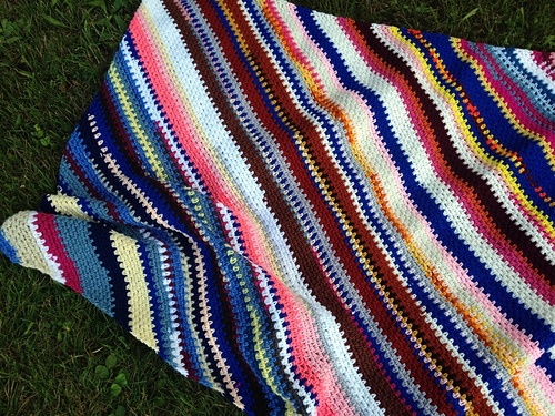 October Skies Afghan