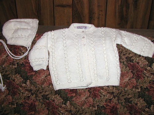 T170 Matinee Coat and Bonnet
