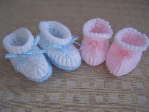 Design L - Baby Bootees