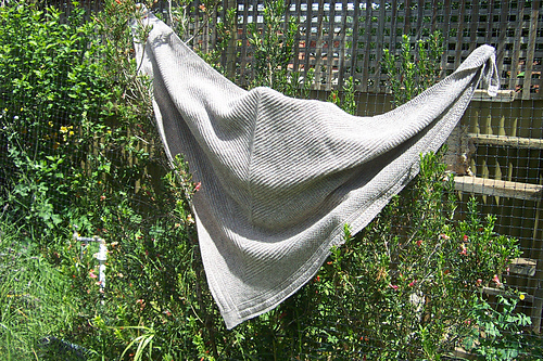 A Coloured Sheep Shawl