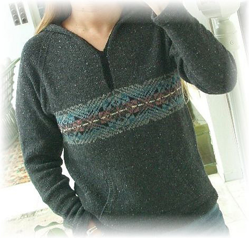 Roslin Fair Isle Hoodie photo 4