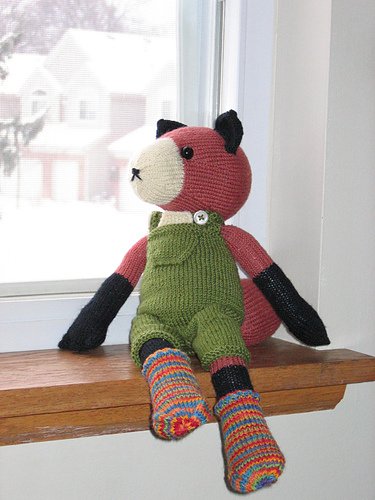 Farmer Fox Stuffed Toy