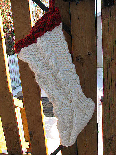 Aran Stocking