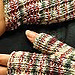 Simple Top-Down Mitts pattern 