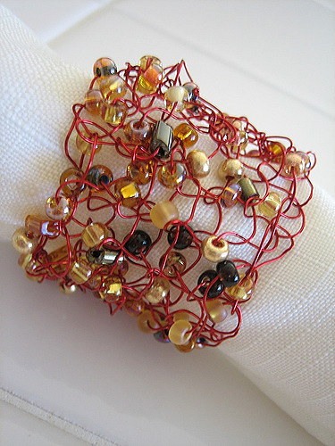 Beaded Napkin Rings
