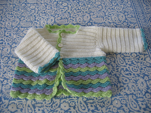 Spring Baby Crochet Outfit photo 3