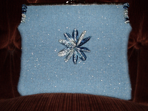 Vintage Clutch (felted)