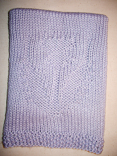Scottish Thistle Dishcloth