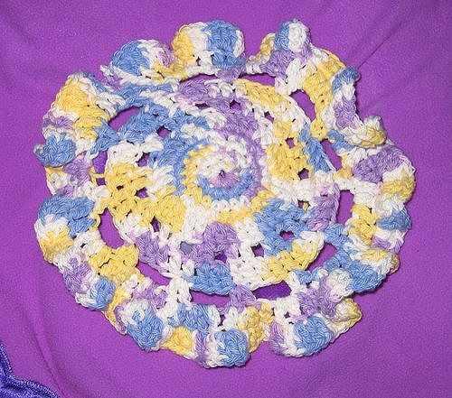 Ruffle Dishcloth