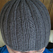Easy men ribbed hat pattern