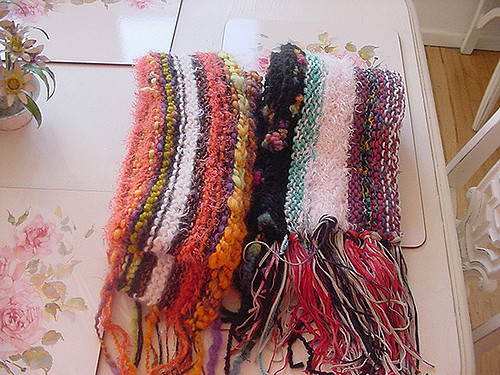 Scarf Recipe #2: Thinking in Another Direction