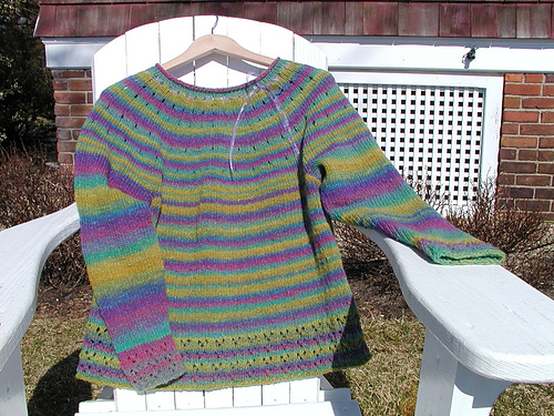 Circle Yoke Pullover