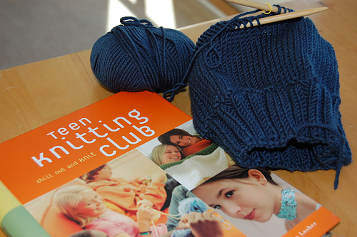 Narrow Ribbed-Brim Hat