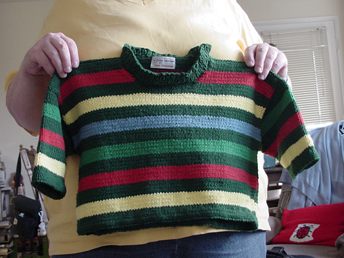 Striped Pullover - Band on the Run