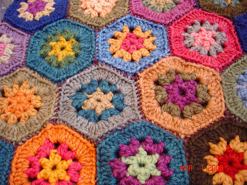 hex granny square